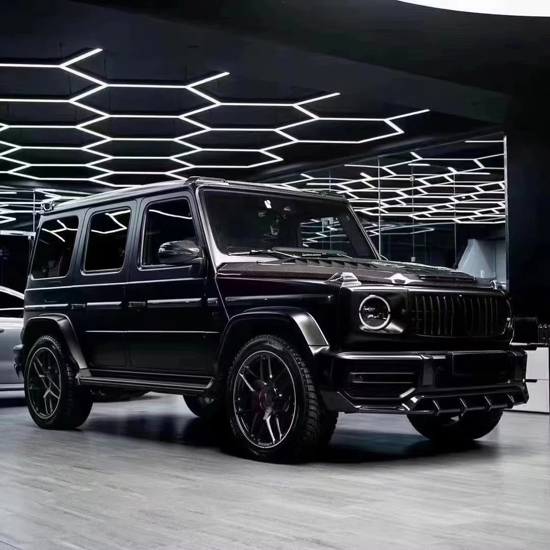 New Product G Class W464 W463a Top Style Dry Carbon Body Kit for W464 Front Bumper Rear Bumper Over Fender Rear Wing Car Kits